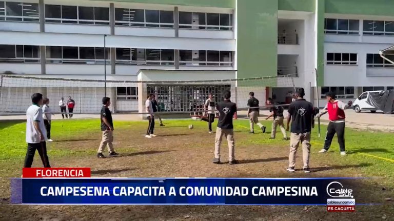 Con formación presencial titulada el Sena con la estrategia capacita a comunidades campesinas del departamento de Caquetá.