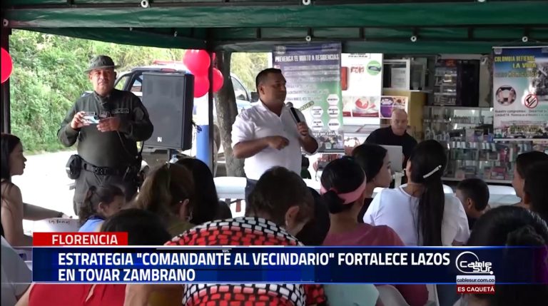 Se llevó a cabo la estrategia «comandante al vecindario» en el Barrio Tovar Zambrano.