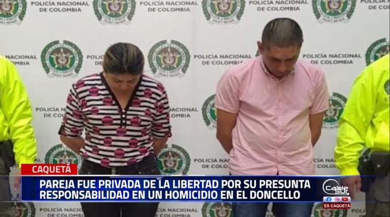 Un juez de control de garantías impuso medida de aseguramiento en establecimiento carcelario contra Marleny Tapiero Monroy y Claudio Maceto Prieto.