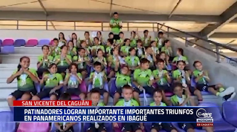 Patinadores provenientes de los municipios de San Vicente del Caguán y del Paujil participaron del panamericano de clubes y naciones logrando importantes triunfos para el departamento de Caquetá.