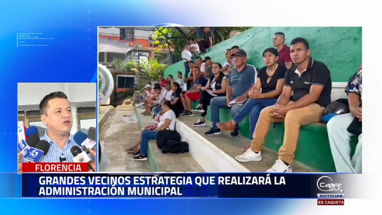 Con la estrategia grandes vecinos la administración municipal busca llegar con la oferta institucional a las cuatro comunas de Florencia.