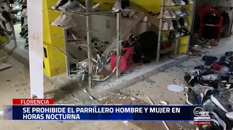 El secretario de gobierno dio las conclusiones del consejo de seguridad esto ante el ultimo suceso que se registró donde lanzaron un artefacto explosivo a un establecimiento de comercio del centro de Florencia.