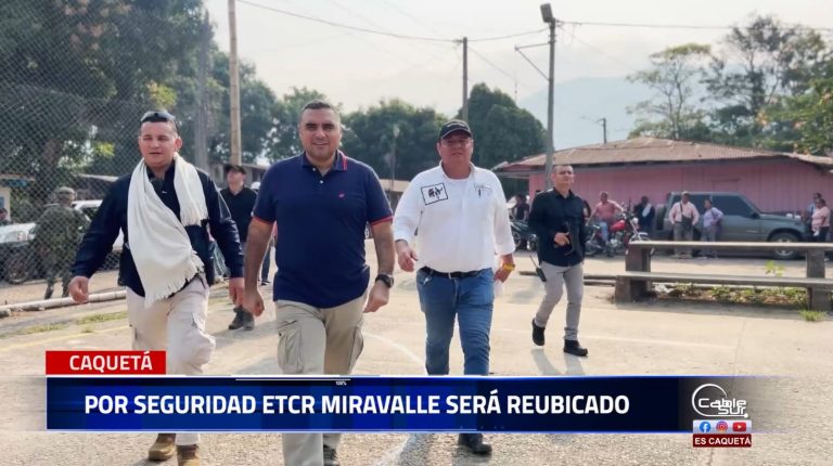 Firmantes de paz ubicados en el ETECR de Miravalle jurisdicción del Municipio de San Vicente serán reubicados en el ETCER de el Doncello así lo afirmó el secretario de gobierno departamental.