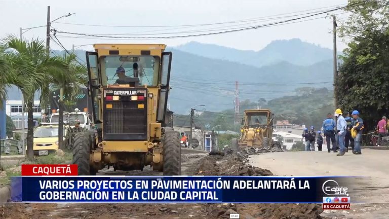 El secretario de infraestructura departamental manifiesta que serán varias vías las pavimentadas con asfáltita en la ciudad de Florencia con esto se busca mejorar la malla vial en la capital caqueteña.