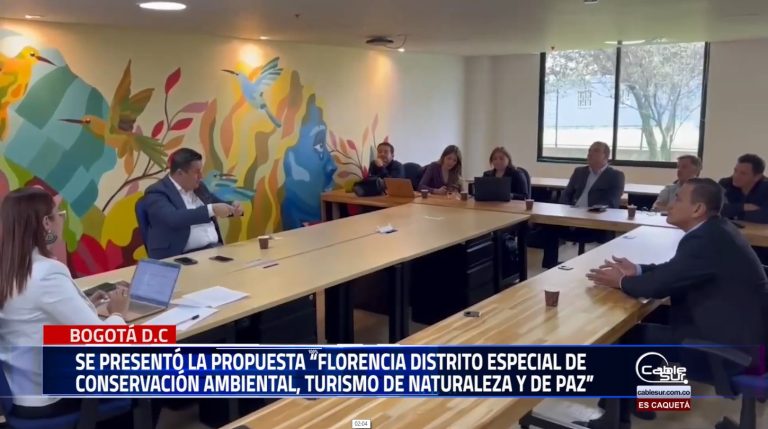 En las instalaciones de la escuela superior de administración pública, el alcalde Marlon Monsalve dio a conocer la propuesta de proyecto de acto legislativo que pretende convertir a Florencia en distrito especial.