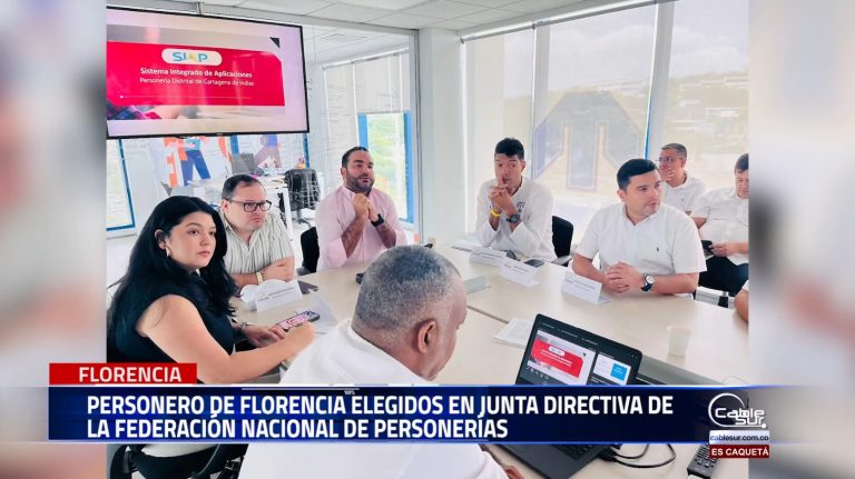 El personero de Florencia Jorge Luis Lara fue designado como tesorero en la junta directiva de la Federación Nacional de Personerías.