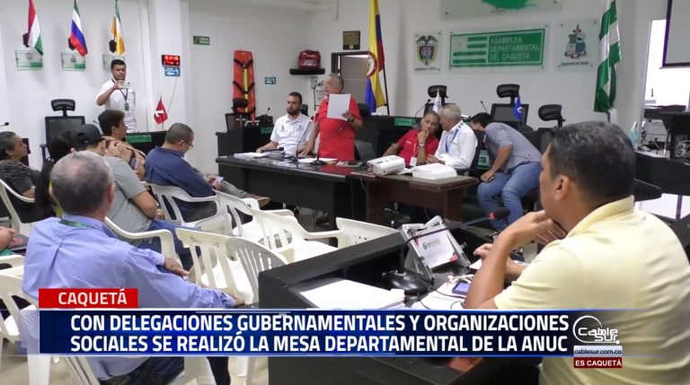 En la ciudad de Florencia se realizó la mesa departamental de la Anuc evento que conto con delegaciones de campesinos de los 16 municipios del Caquetá.