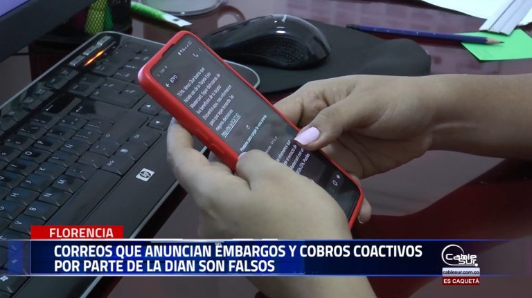 Llamado a no acceder a mensajes de texto que anuncian embargos, congelamiento de cuentas o cobros jurídicos, estos son utilizados por delincuentes para estafar personas incautas.