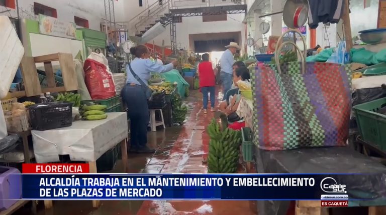 La alcaldía de Florencia, a través de la secretaría de emprendimiento y turismo, en colaboración con diversas entidades locales, avanza en la iniciativa de mejorar y embellecer las plazas de mercado de la ciudad.