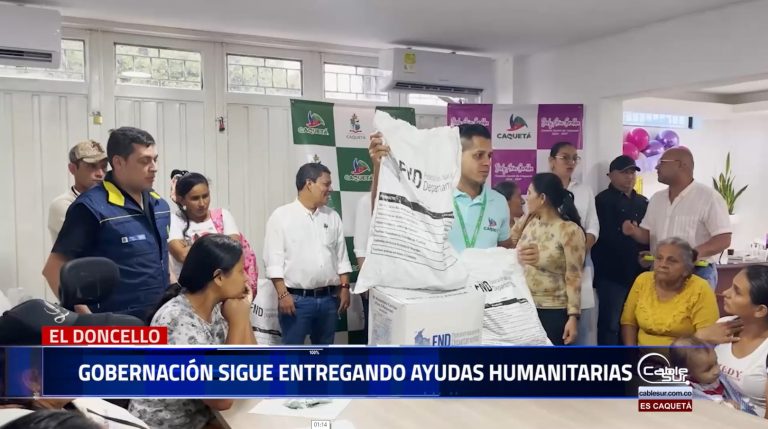 La Gobernación de Caquetá continúa comprometida con el apoyo a las familias afectadas por la ola invernal en el departamento.