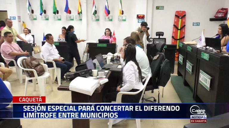 Director regional del Igac y alcaldes participaron de sesión especial el propósito definir los diferendo limítrofes entre municipios.