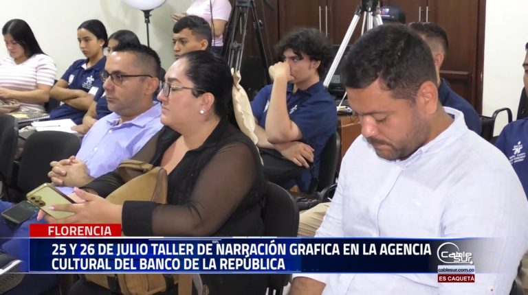 En la ciudad de Florencia se realizará el taller de narración gráfica.