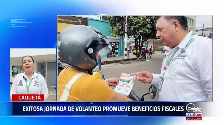 El día de ayer, la dirección tributaria adscrita a la secretaría de hacienda departamental lideró una exitosa campaña de volanteo en el centro de la ciudad.