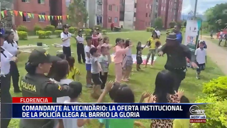 El departamento de Policía Caquetá continúa fortaleciendo la seguridad y la convivencia ciudadana en el marco de la estrategia denominada comandante al ´vecindario`.