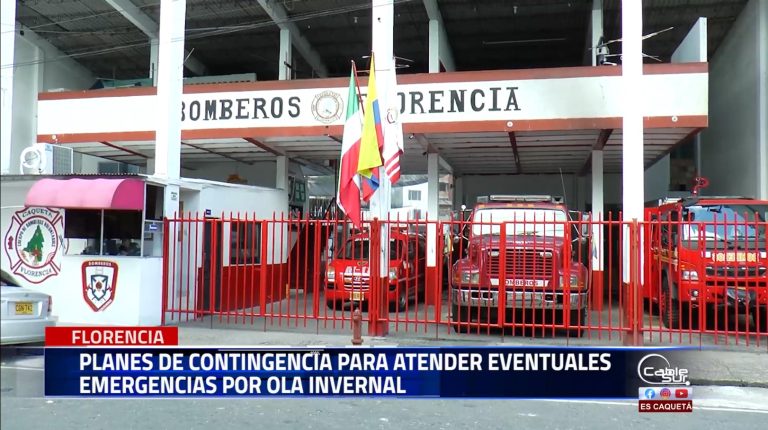 Bomberos Florencia como entidad de atención de emergencias con planes de alistamiento buscan atender cualquier eventualidad esto ante la ola invernal que se ha incrementado en los últimos días en la capital caqueteña.