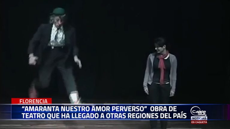 El director de teatro Edilberto Monje se refirió a las obras de teatro las cuales vienen teniendo aceptación en otras regiones del país y que próximamente se presentaran en la ciudad de Florencia.