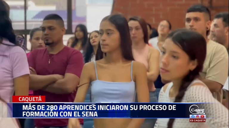 El director regional del Sena, Helman Castañeda Castañeda, les dio la bienvenida a los aprendices que desde este lunes iniciaron sus labores académicas.