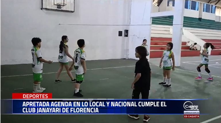 Apretada agenda en lo local y Nacional cumple el club Janayari de Florencia.