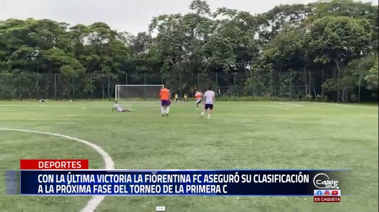 Con la última victoria la Fiorentina FC aseguró su clasificación a la próxima fase del torneo de la primera C.