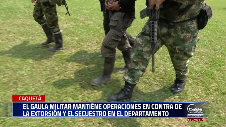 El Gaula militar Caquetá del Ejército Nacional ha debilitado de manera contundente en lo que va corrido de 2024 a los grupos armados organizados residuales (Gao-r).
