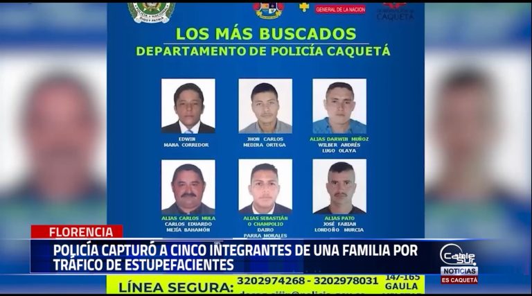 Luego de la socialización del cartel de los delincuentes más buscados en Caquetá, en Florencia fue capturado el presunto cabecilla de la red de apoyo a estructura residual ‘Rodrigo Cadete’.