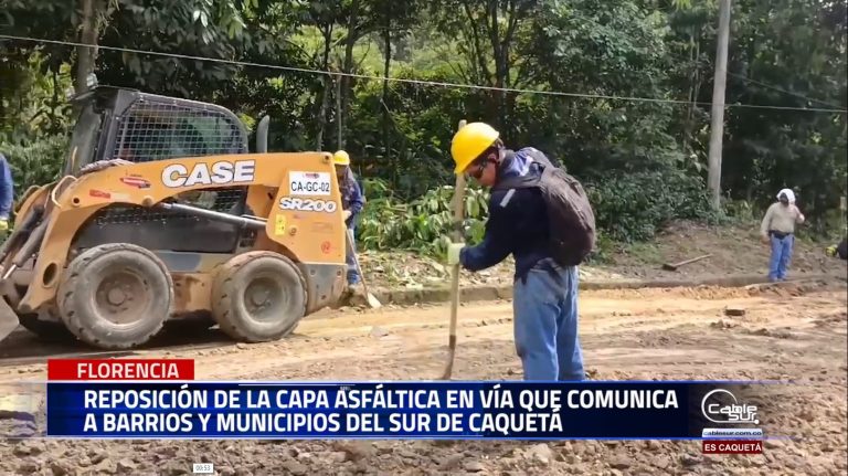 Desde el 7 al 9 de agosto la secretaria de obras de Florencia y la secretaria de infraestructura departamental intervendrá la vía que comunica hacia los sectores de la ciudadela, la gloria y municipios del sur de Caquetá.