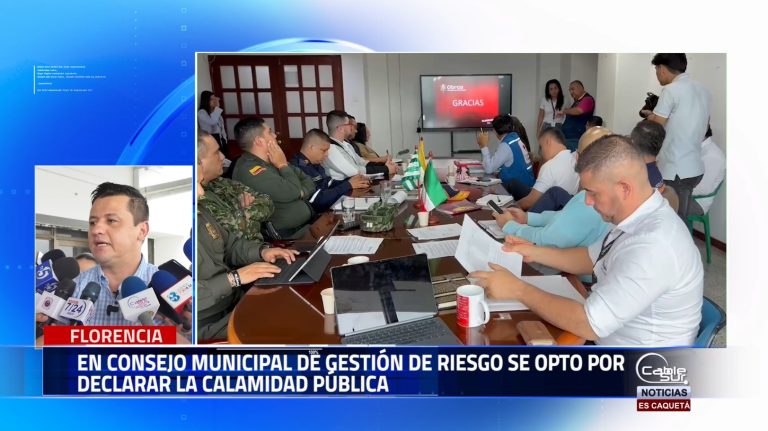 En Consejo municipal de gestión de riesgo se aprobó la declaratoria de calamidad pública esto ante los daños generados por el incremento de la ola invernal.