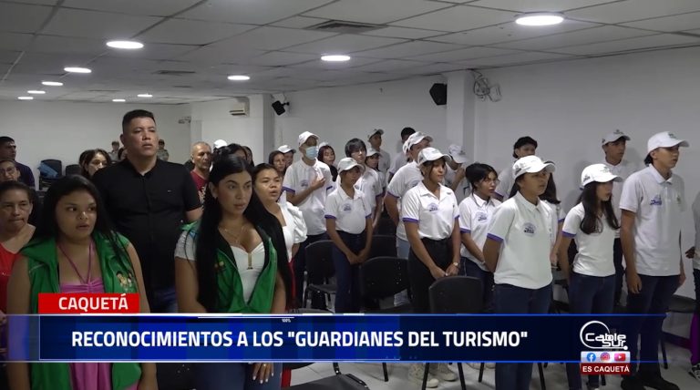En Caquetá, se llevó a cabo una ceremonia significativa para honrar a jóvenes e instituciones involucradas en el programa «guardianes del turismo».