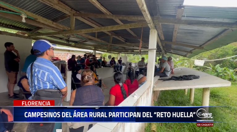 A través de proyecto “reto huella” se formarán alrededor de 30 aprendices campesinos en la construcción de placa huella en la vereda la Holanda corregimiento santo domingo del municipio de Florencia.