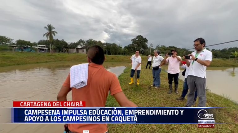 Son varios los proyectos en beneficio del campo liderados por la estrategia Campesena y Agrosena varios de ellos fueron verificados en el municipio de Cartagena del Chaira.