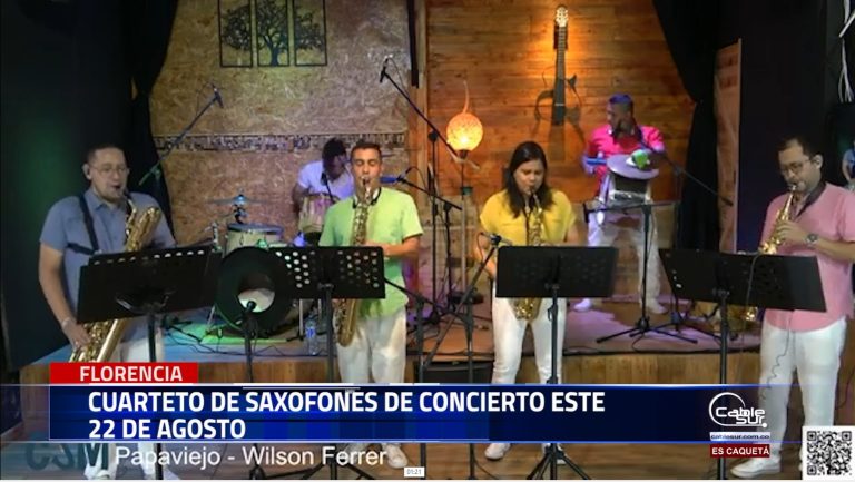 El próximo jueves 22 de agosto la agencia cultural del Banco de la República presenta en concierto a el cuarteto de saxofones de Medellín.
