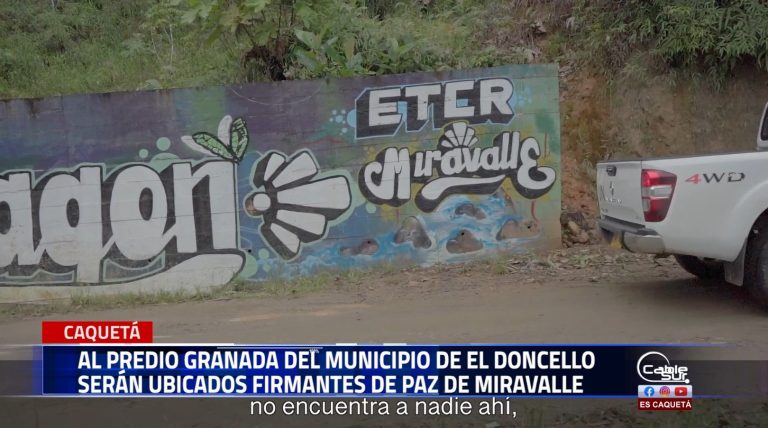 Este fin de semana los firmantes de paz del Etcr Miravalle se desplazan al municipio de el Doncello las autoridades garantizarán la seguridad de los mismos.