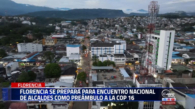 Alcalde Marlon Monsalve en rueda de prensa hizo referencia al encuentro nacional de alcaldes que se realizará en la ciudad de Florencia en el mes de septiembre como preámbulo a la Cop 16.
