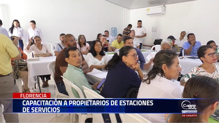 el presidente de la Confederación Nacional de Estaciones de Servicio visito la ciudad de Florencia el propósito capacitar a los administradores destacando la generación de empleo directos en el territorio.