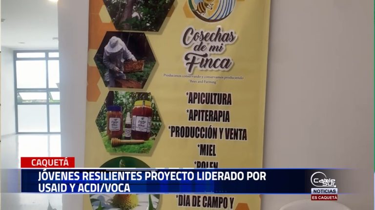 Con el apoyo a proyectos productivos y de emprendimiento Usaid y Acdi/voca adelanta trabajos con jóvenes resilientes de varios municipios del departamento de Caquetá.