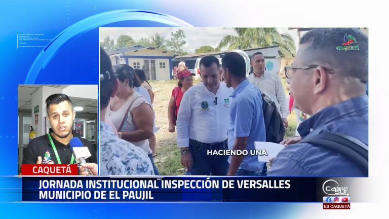 La gobernación de Caquetá y la alcaldía del Paujil en colaboración con diversas entidades del estado, realizarán una jornada institucional en la inspección de Versalles.