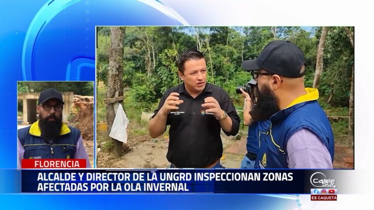 En una jornada clave para el fortalecimiento de la gestión del riesgo en Florencia, el alcalde Marlon Monsalve Ascanio recibió al director de la Unidad Nacional para la Gestión del Riesgo de Desastres Carlos Carrillo.