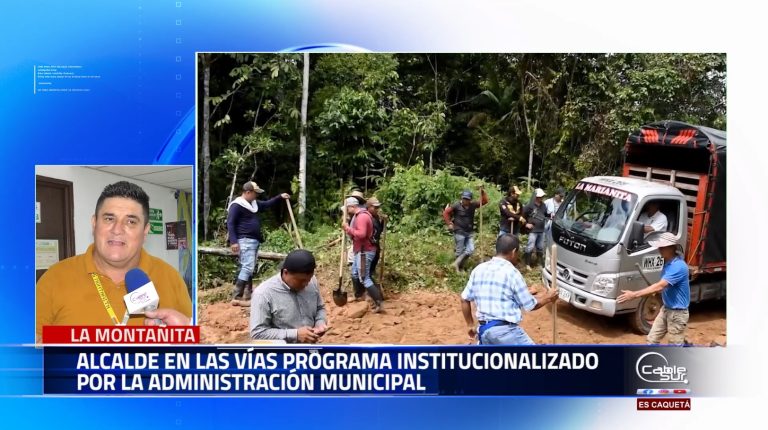 En el municipio de la Montañita se realizará una nueva jornada de la estrategia “alcalde en las vías” donde se buscará el mejoramiento de un sector donde la vinculación de la comunidad es primordial.