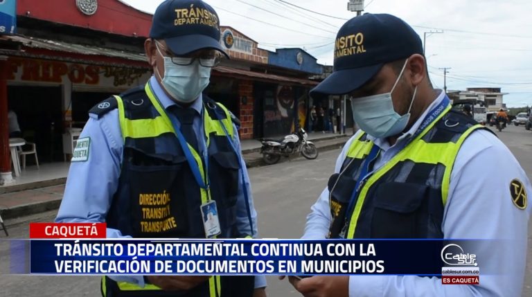 Tener los documentos de los vehículos vigentes, es el llamado que hace el director de tránsito departamental, quien aseguro que con el acompañamiento de la Policía y Ejército Nacional continuaran con operativos de control en vía del Caquetá.
