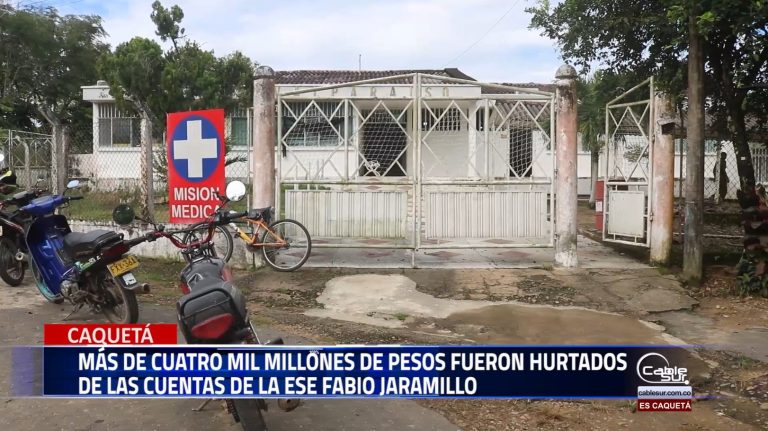 Un hecho sin precedentes se registró en la ciudad de Florencia al ser sustraídos de forma fraudulenta más de cuatro mil millones de pesos de las cuentas de la ese Fabio Jaramillo.