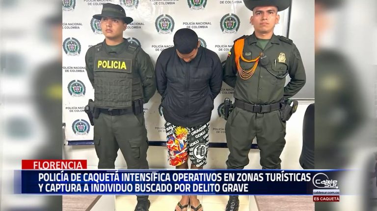 La policía del departamento de Caquetá ha reforzado los controles de seguridad en las zonas turísticas más concurridas, como el sector de charco azul en Florencia.