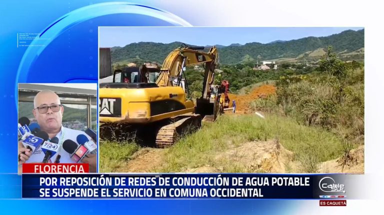 En la comuna occidental Servaf realiza trabajos de reposición de las redes de conducción de agua potable por este motivo se suspenderá el servicio durante tres días.
