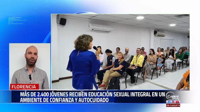 Se continúa fortaleciendo la educación de los niños, niñas, adolescentes y jóvenes de las instituciones educativas de Florencia.