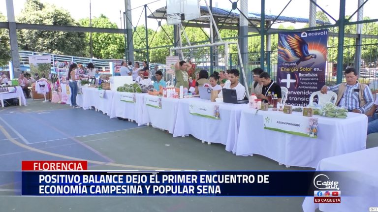 El pasado fin de semana se realizó en el polideportivo del barrio Juan XXIII, el primer encuentro de economía campesina y popular Sena 2024.
