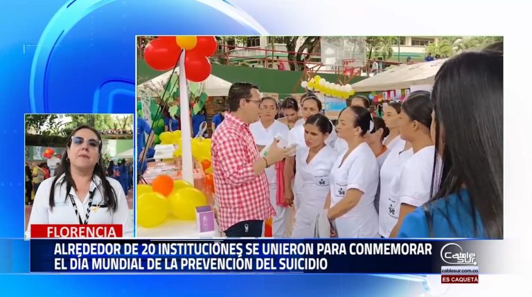 La concha acústica de la universidad de la amazonia fue el escenario de un evento especial, en conmemoración del día mundial de la prevención del suicidio.