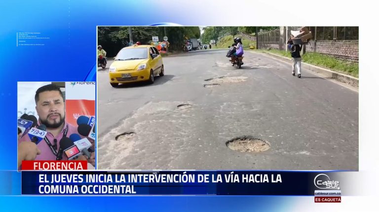 En el municipio de Florencia iniciara la intervención de la vía en el sector más conocido como la guaraperia el llamado es a utilizar las vías troncal del hacha y puente López mientras se realizan los trabajos.