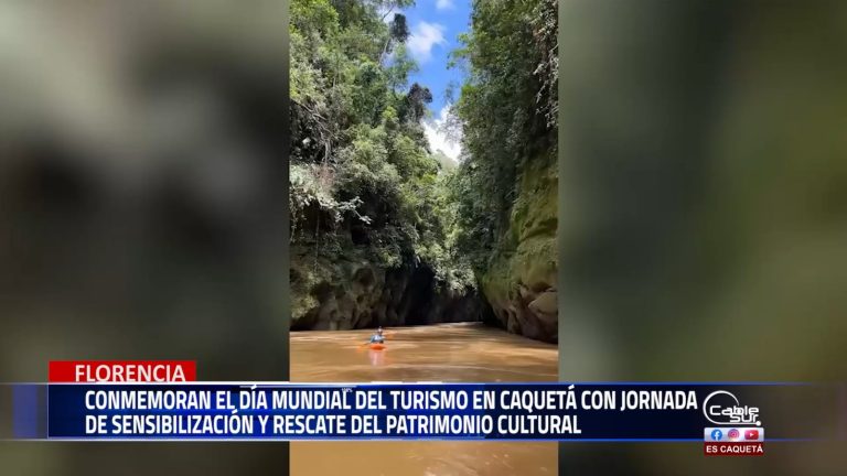 El departamento de Policía Caquetá, a través de su grupo de protección al turismo y patrimonio Nacional, lideró una jornada especial en conmemoración del ‘día mundial del turismo’.