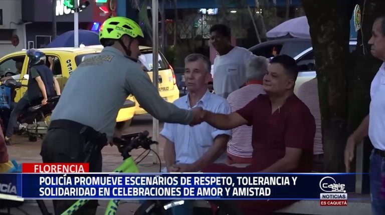 La Policía Nacional promueve campaña de respeto, tolerancia y solidaridad en las celebraciones del mes de amor y amistad en esta parte de la región del país.