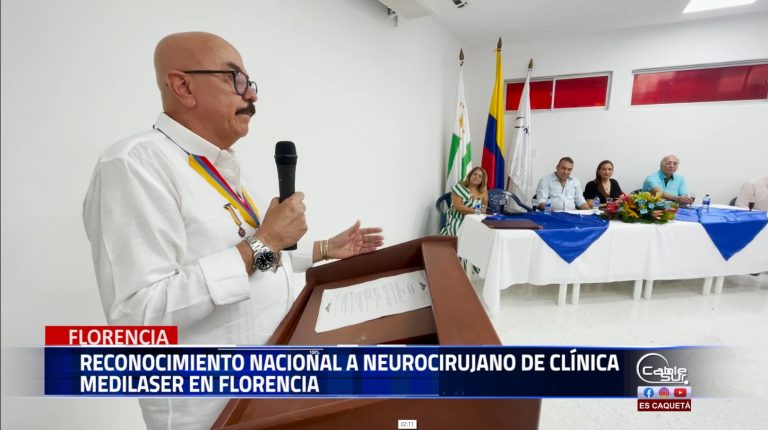 La cámara de representantes de Colombia le otorgó la orden de la democracia simón bolívar al doctor Roberto Gómez Pinedo, especialista de clínica Medilaser, sucursal Florencia, con más de 15 años de trabajo en la región.