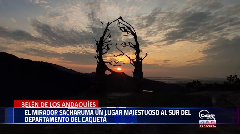 En el municipio de Belén de los Andaquies queda el mirador Sacharuma que representa la biodiversidad propia de la Amazonia digna de conocer.